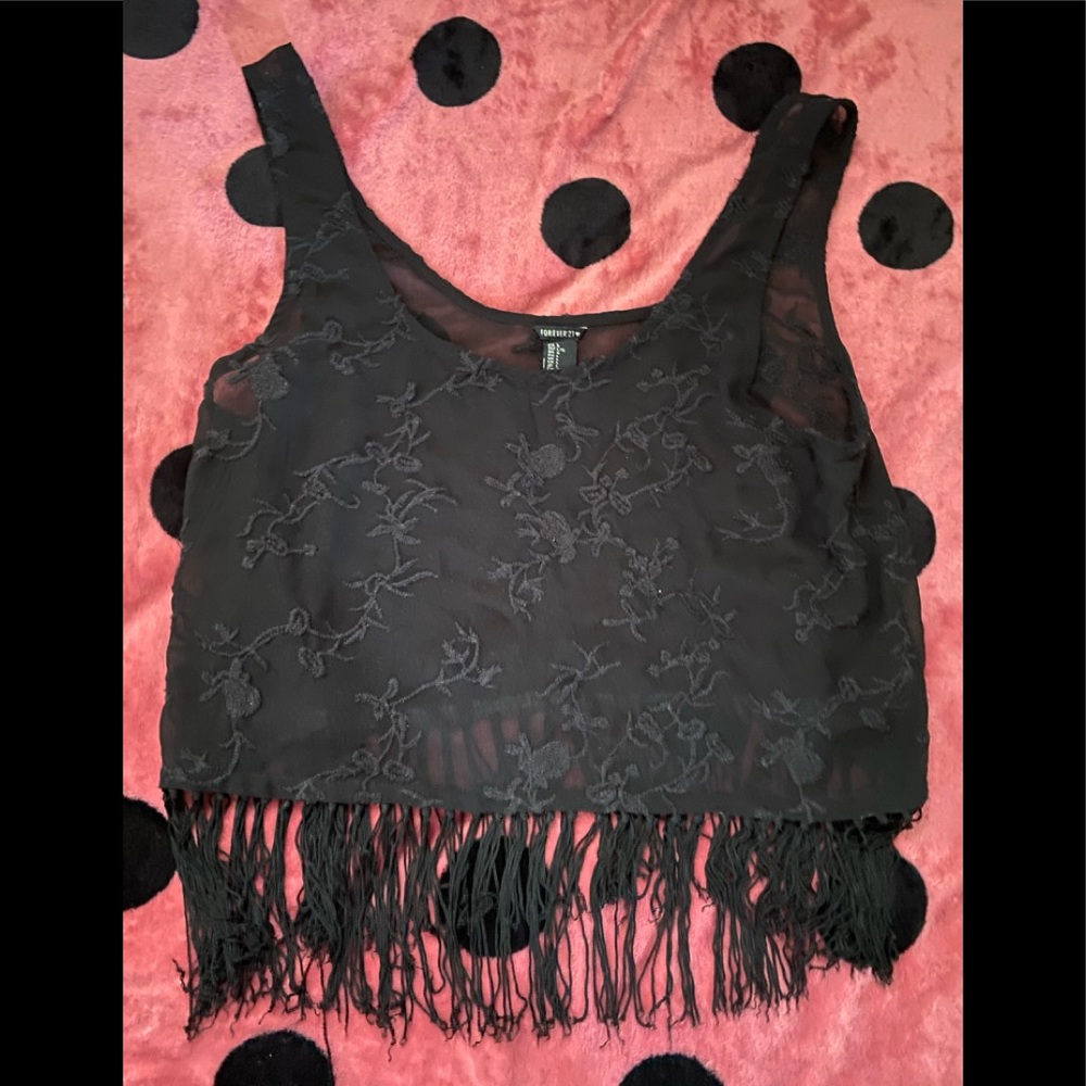 Large Black Tank